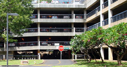 Zone 20 Lower Campus Parking Structure