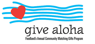 Foodland's Give Aloha Program Logo