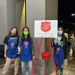 4-H Wolves Club Ringing Bells for Salvation Army 2023