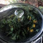Taro Soup Prepared in Pot