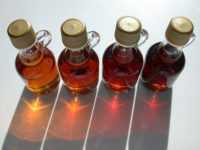 <p><strong>SF Fig. 2.8.</strong> Different grades of maple syrup</p>