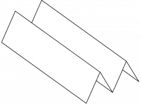 <p><strong>Fig. 7.62.</strong> Diagram of folded paper channel for sediment cores</p>