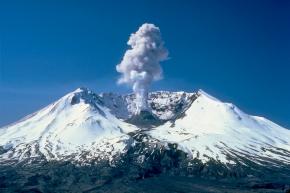<p><strong>SF Fig. 7.8.</strong> (<strong>A</strong>) Mount St. Helens, a composite volcano in Washington state</p>
