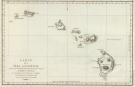 <p><strong>SF Fig. 1.3.&nbsp;</strong>(<strong>B</strong>) Carte Des Îles Sandwich, Bernizet, 1786, Captain Jean-Francois de Galaup Comte de La Pérouse</p>
