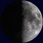 <p><strong>SF Fig. 6.10.</strong> (<strong>B</strong>) First quarter moon</p>