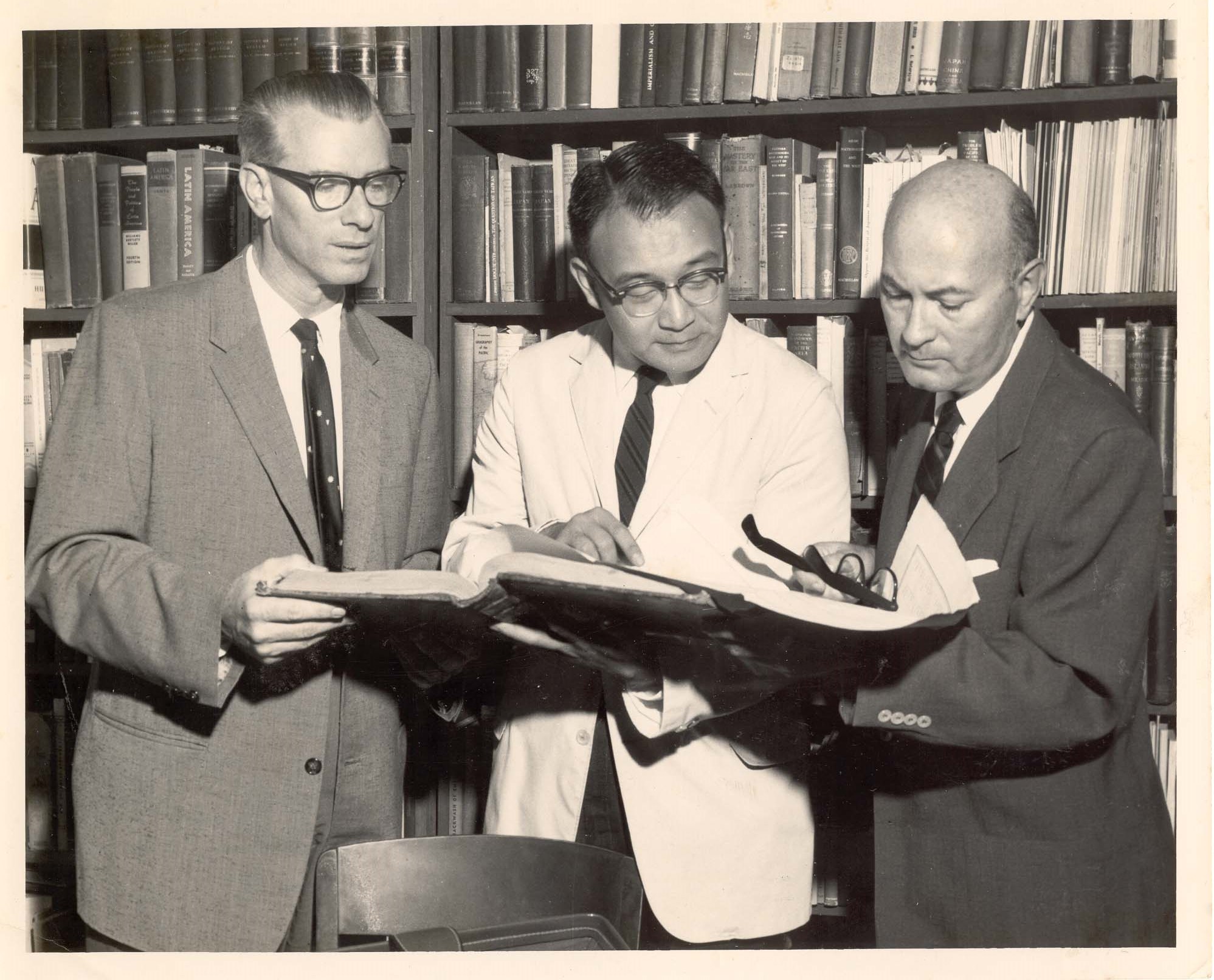 Photo of History Professors from UH Archives