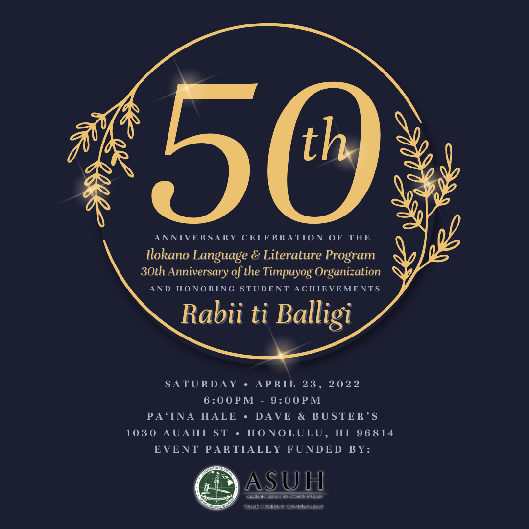 50th Anniversarty Banquet - Rabii ti Balligi