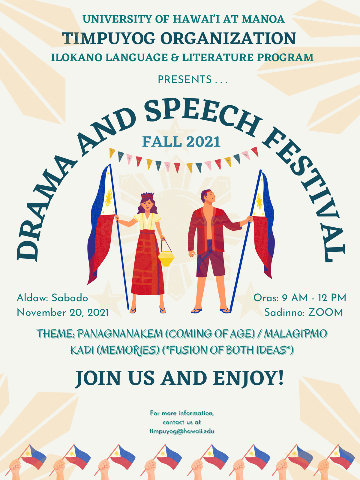 Virtual Drama and Speech Festival