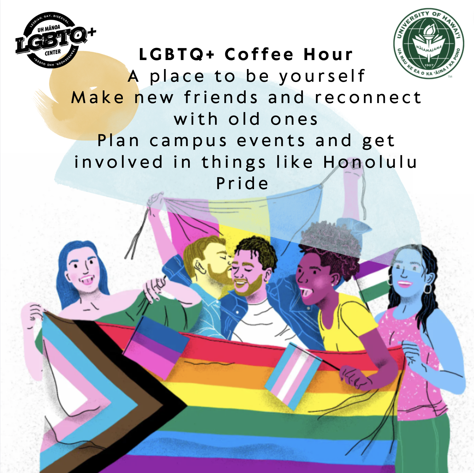 LGBTQ+ Coffee Hour poster image 2