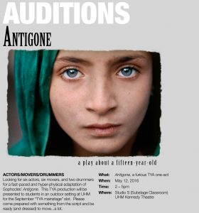 Audition Flyer #2