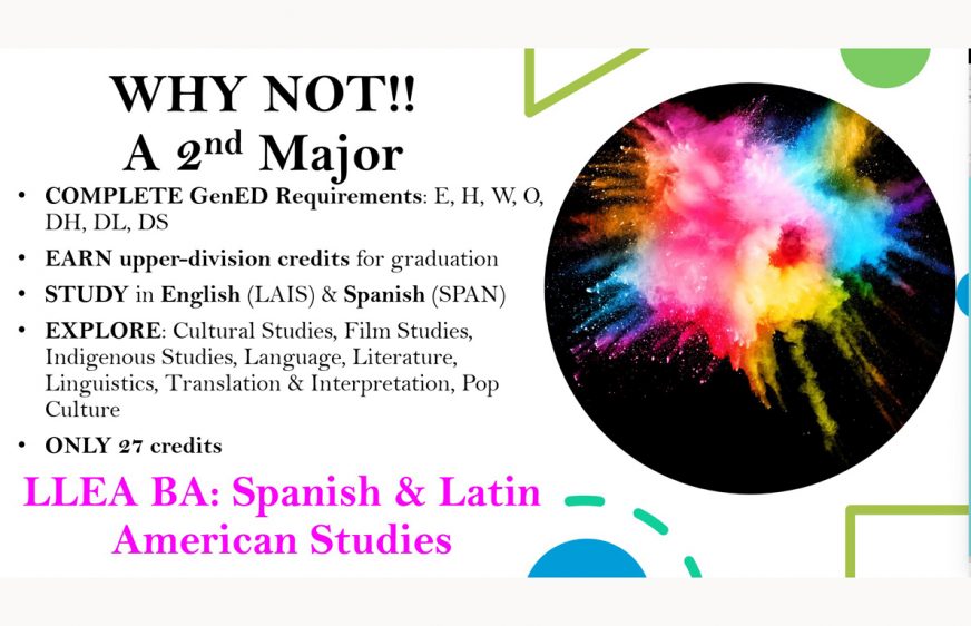 Add a Spanish & LAIS major to your major