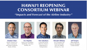 Featured panelists from Hawai‘i's airline industry
