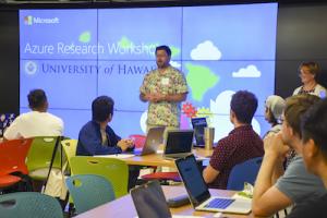 Workshop put on by the UH Hawaiʻi Data Science Institute