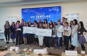 2023 UH Venture Competition finalists, judges and organizers