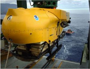 The dives were conducted on the Pisces manned submersibles operated by HURL.