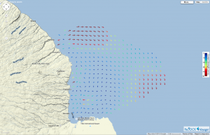 PacIOOS now provides ocean surface currents off Hilo in near real-time.