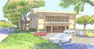 Group 70 rendering of the new Advocacy and Trial Practice Center.