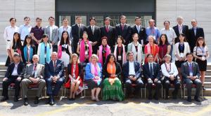 Participants in the 3rd Annual Sino-U.S. Media Forum in Beijing, China.