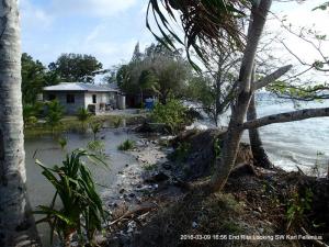 Flooding in the Marshall Islands, March 2016.
