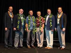 Shidler College of Business 2017 Hall of Honor Award recipients.