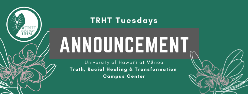 TRHT Tuesdays Announcement