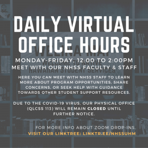 Daily Virtual Office Hours 