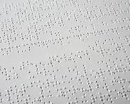 <p>Fig. 1. An example of english braille.</p>