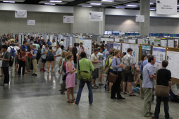 <p>Fig. 2.&nbsp;Hundreds of marine scientists attended a poster session to discuss their research the 2014 Ocean Sciences conference in Honolulu, Hawai‘i.</p>
