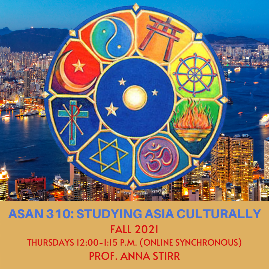 Fall 2021 Studying Asia Culturally