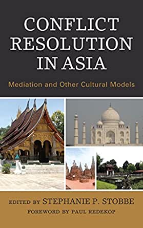 Book cover of "Conflict Resolution in Asia"