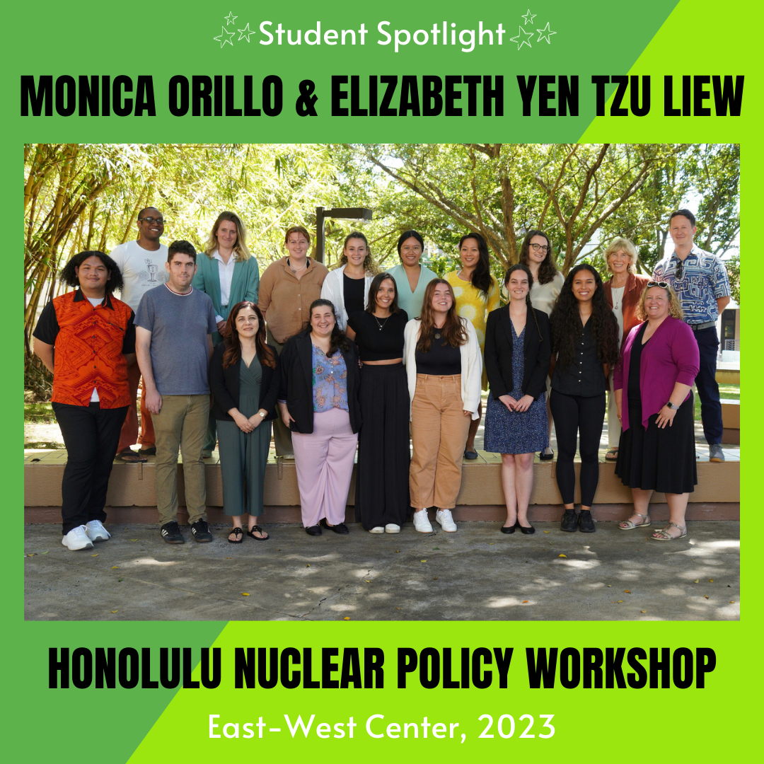 Asian Studies MA students participate in Nuclear Policy workshop