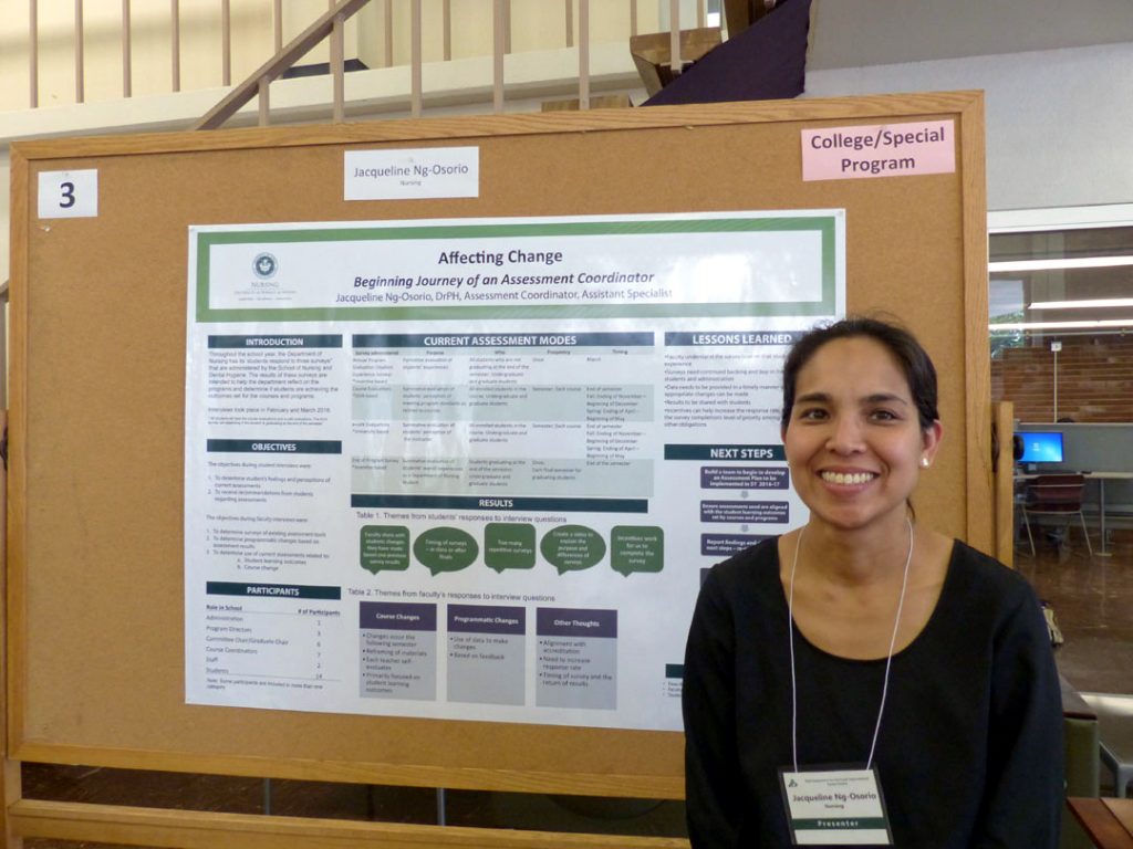 The College of Education (COE) at the University of Hawaiʻi at Mānoa was facing a challenge of developing a shared goal for program improvement across the college’s teacher preparation programs. This poster summarizes the COE’s process of improvement, provides examples of professional dispositions comparison, critical action items, and identifies main insights gained through the assessment process. Within the framework of the principles of improvement science, we implemented a process of disciplined inquiry to examine the variances and outcomes between COE teacher preparation programs. We determined that the COE needed to better align candidate intake, assessment, and graduation processes across our five teacher education programs. We have now taken strategic steps to create a set of common assessments for use across all of our teacher licensure programs.