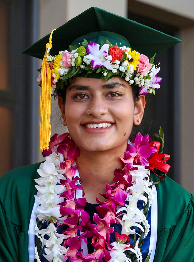 Ritu Krishna Raju, Fall 2024 Commencement Student Speaker