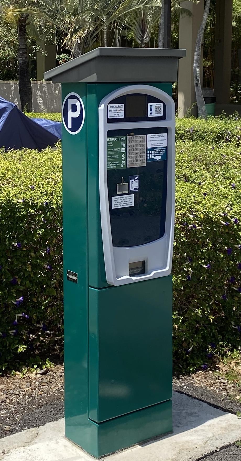 Visitor Parking Pay Station