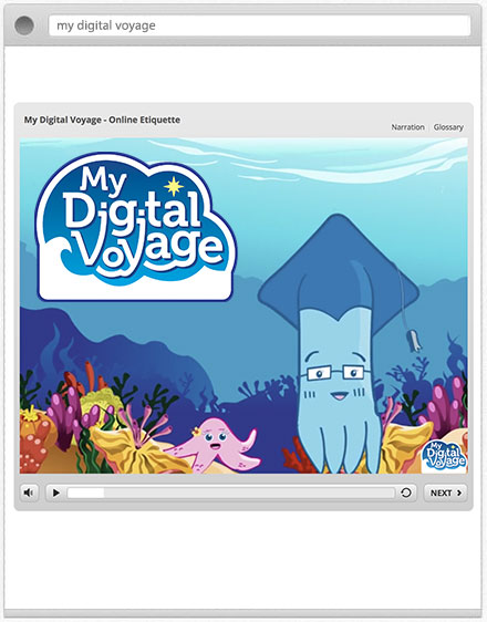 my digital voyage graphic