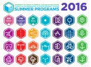 summer programs graphic icons
