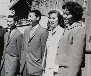 Helene (in the light colored dress) as a Hawaii 4-H delegate to the 1960 National 4-H Conference in Washington D.C..