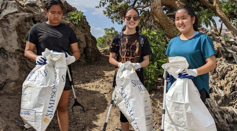 Waiehu Beach Clean Up Volunteers
