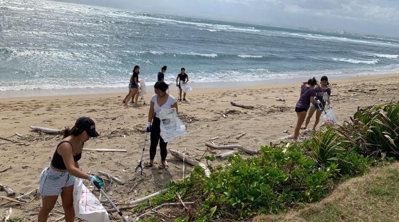 Waiehu Beach Clean Up Volunteers