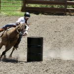2022 State 4-H Horse Show Barrel Racing