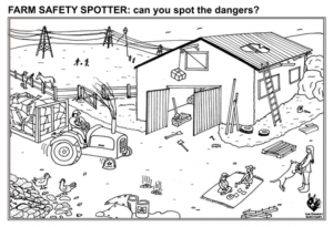 Farm Safety Spotter: Can you spot the dangers activity for students