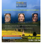 CTAHR Food Systems Forum 8: State Policy for Food Sustainability in Hawaii Poster
