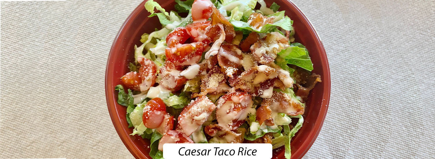 Raysam Hawaii: Caesar Taco Rice