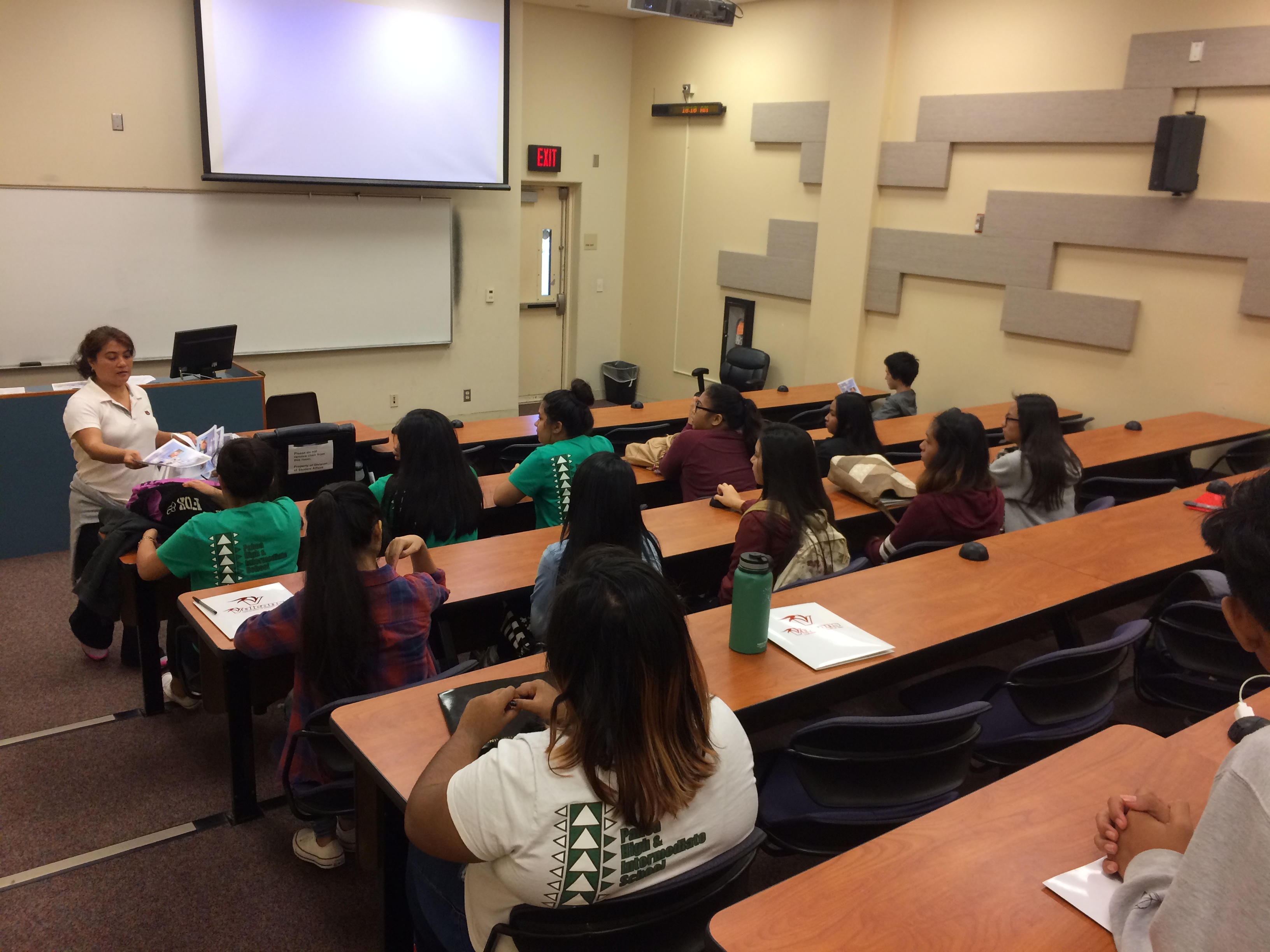 students in classroom