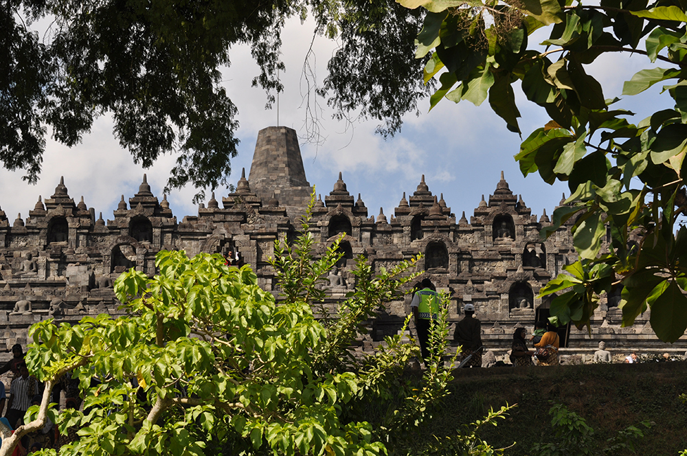 Borobudur and Javanese temple