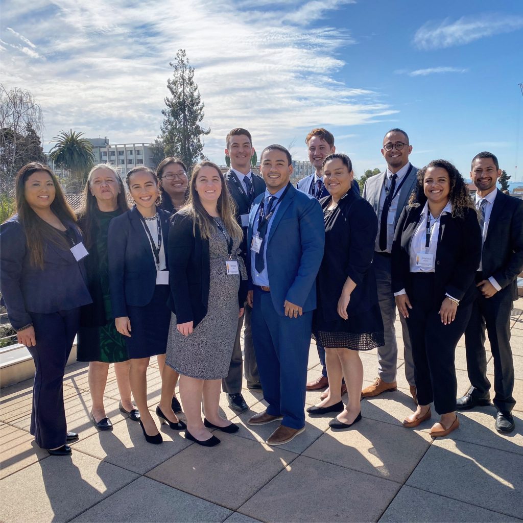 WSRSL Native American Moot Court Team. L to R: Ashllyn Melo-Pang ’20, Melody K. MacKenzie ’76, Terina Faagau ’21, Ivana Tran ’21, Jessica Daye ’21, Nick Kido ’20, Kaleio Crowell ’20, Nick Ernst ’20, Gloria-Leilani Palma ’21, Ian Tapu ’20, Janessa Maddox ’20, and Letani G. Peltier ’17