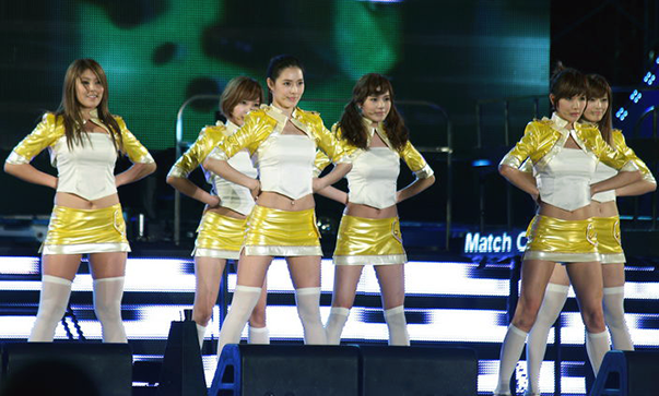 K-pop girl group After School in 2010