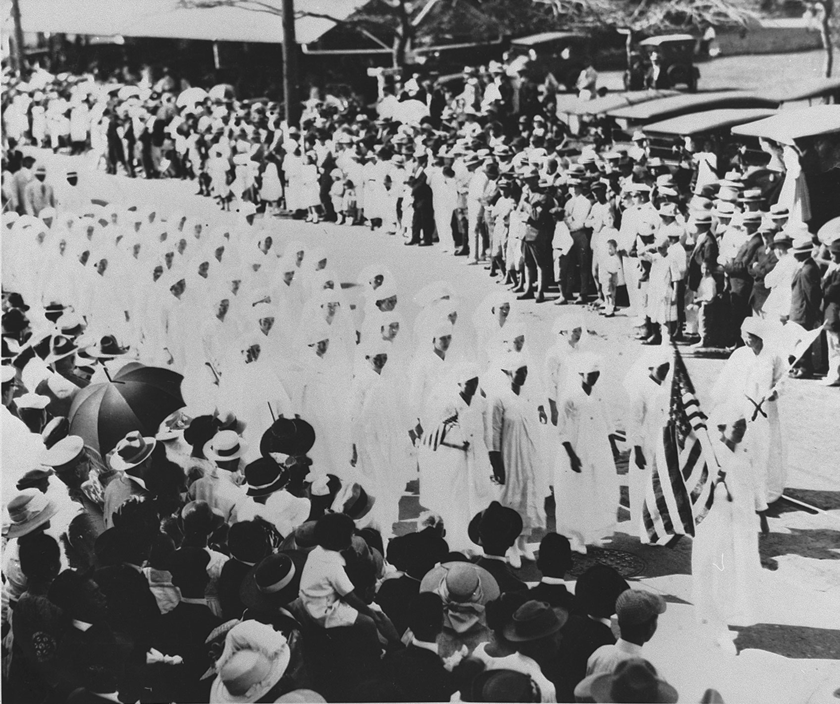 KWRS on Armistice Day (Veterans Day) Parade, Nov 11, 1921