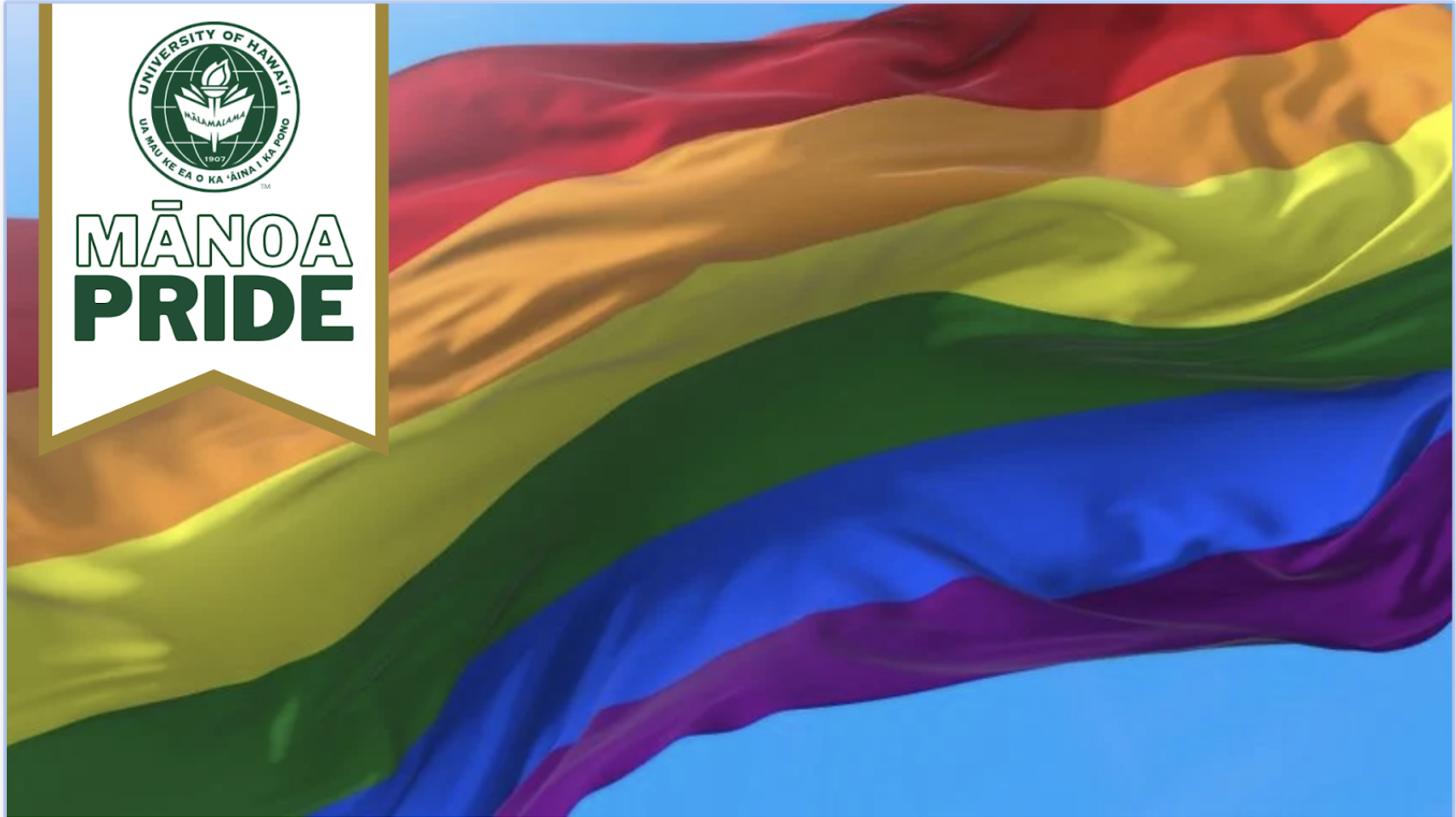 Manoa Pride - rainbow colors screen shot 1