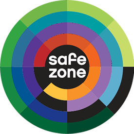 LGBTQ+ Center Safe Zone logo